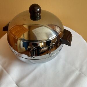 1950’s West Bend Chrome Penguin Ice Bucket